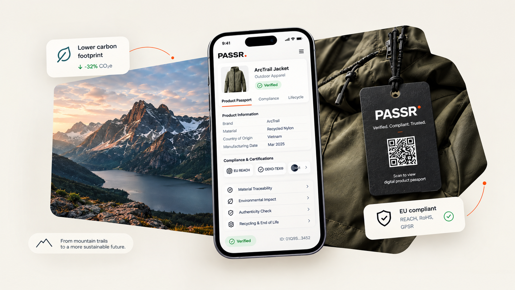 Passr compliance infrastructure and digital product passport platform preview